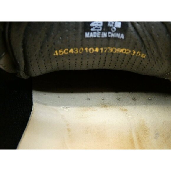 Ecco Soft 7 Mens Size 45 Us 11-11.5 Perforated‎ Leather Sneakers Grey Taupe - Picture 13 of 14